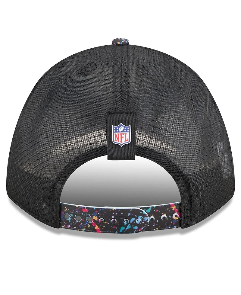 New Era Men's Black New York Jets 2025 Nfl Crucial Catch 9FORTY Adjustable Hat