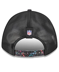 New Era Men's Black Kansas City Chiefs 2025 Nfl Crucial Catch 9FORTY Adjustable Hat