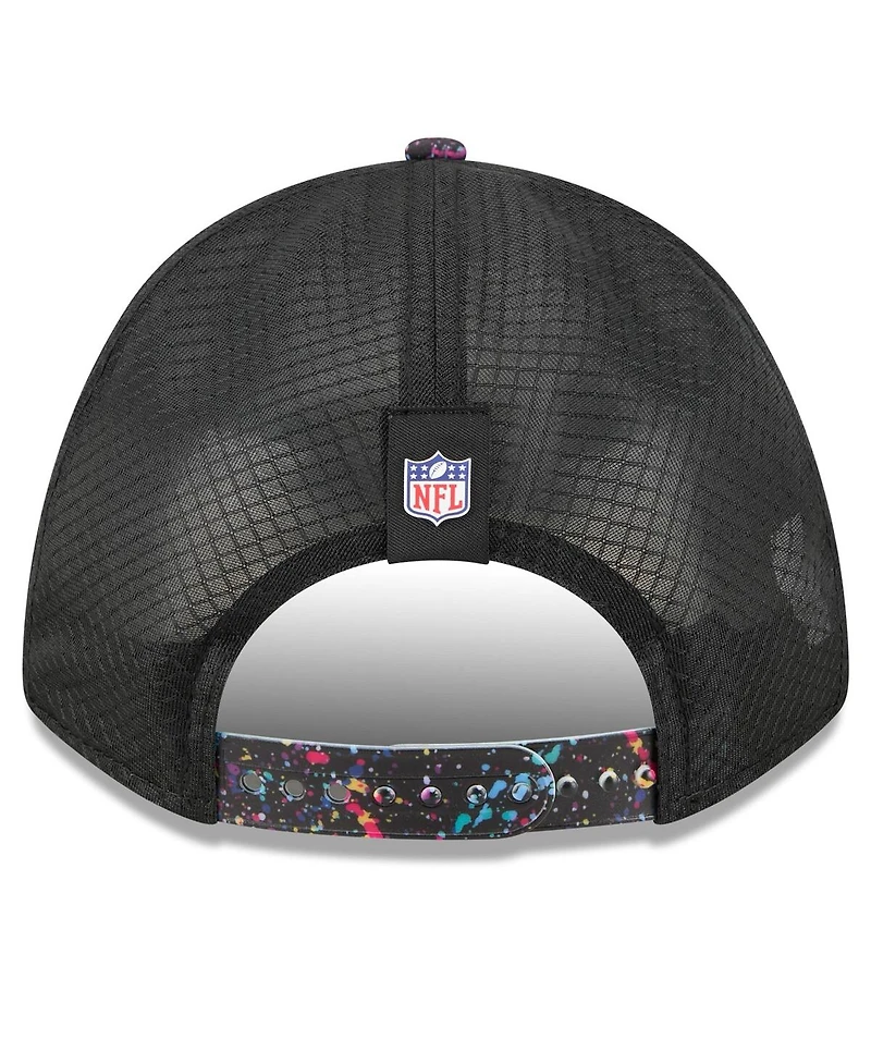 New Era Men's Black Denver Broncos 2025 Nfl Crucial Catch 9FORTY Adjustable Hat