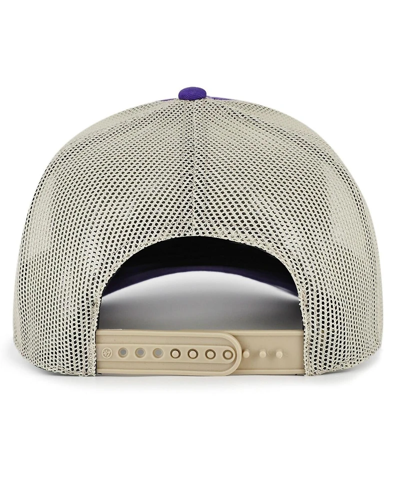 '47 Brand Men's Purple Tcu Horned Frogs Arid Adjustable Trucker Hat