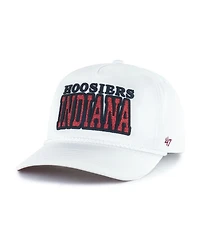'47 Brand Women's White Indiana Hoosiers Outspoken Hitch Adjustable Hat
