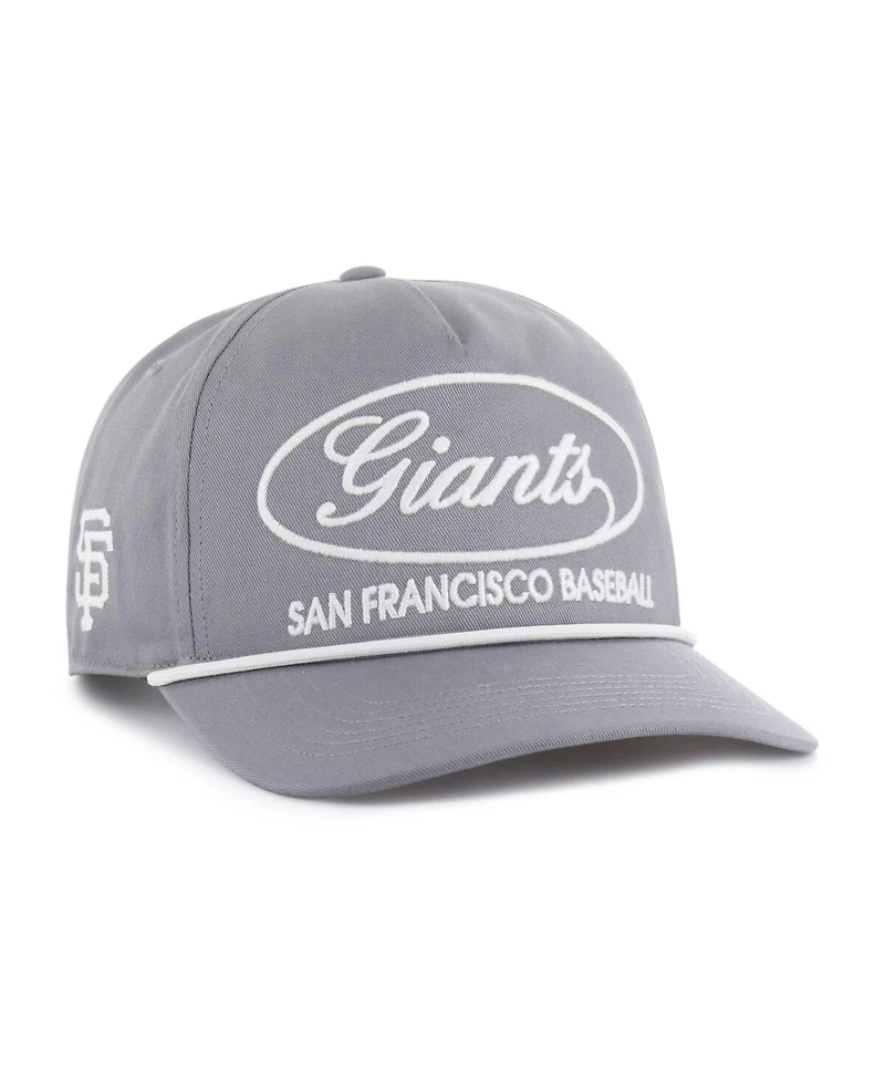 '47 Brand Men's Gray San Francisco Giants Foundational Hitch Adjustable Hat
