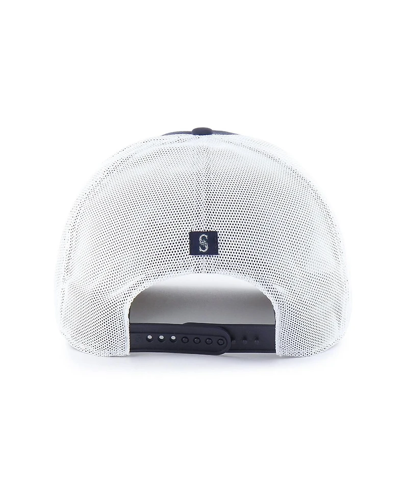 '47 Brand Men's Navy Seattle Mariners Brrr Downburst Mesh Hitch Adjustable Hat