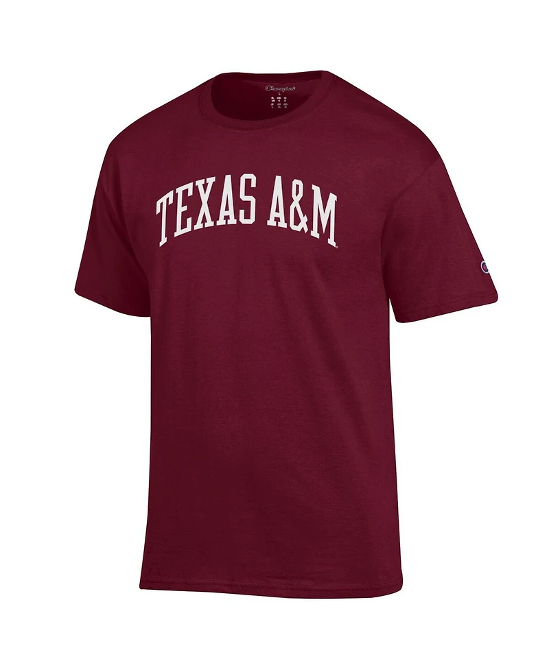 Champion Men's Maroon Texas A&M Aggies Basic Arch T-Shirt