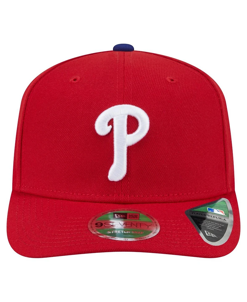 New Era Men's Red Philadelphia Phillies 2026 All-Star Game Side Patch 9SEVENTY Adjustable Hat