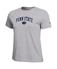 Champion Women's Gray Penn State Nittany Lions Arched Over Logo T-Shirt