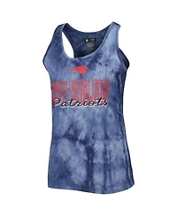 Concepts Sport Women's 2-Piece Navy New England Patriots Billboard Scoop Neck Racerback Tank and Shorts Sleep Set