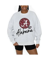 Gameday Couture Women's Ash Alabama Crimson Tide Premium Fleece Pullover Sweatshirt