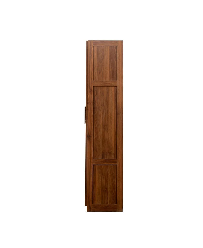 Streamdale Furniture 2-Door Wardrobe/Kitchen Cabinet with 4 Storage Spaces