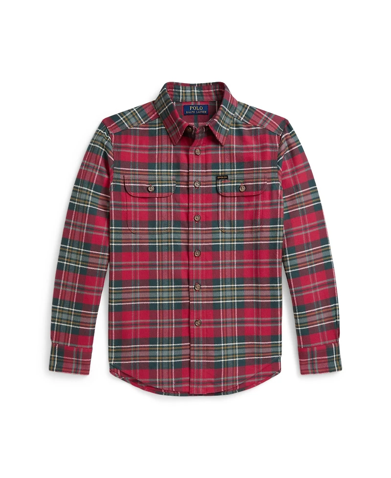 Polo Ralph Lauren Big Boys 8-20 Plaid Work Shirt