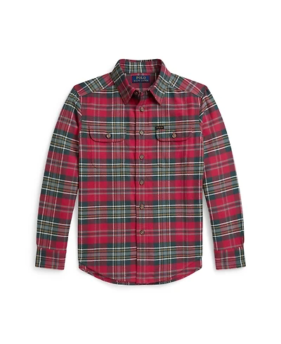 Polo Ralph Lauren Big Boys 8-20 Plaid Work Shirt
