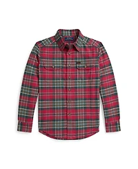 Polo Ralph Lauren Big Boys 8-20 Plaid Work Shirt