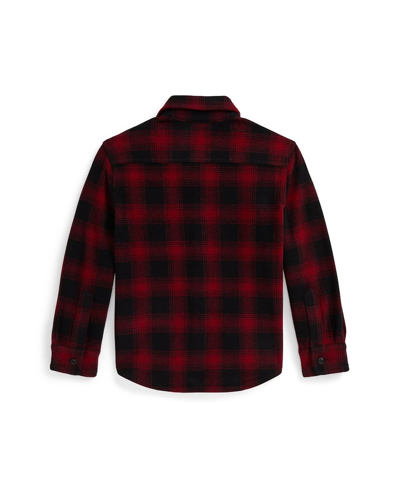 Polo Ralph Lauren Boys 2-7 Plaid Long Sleeve Shirt
