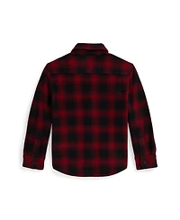Polo Ralph Lauren Boys 2-7 Plaid Long Sleeve Shirt