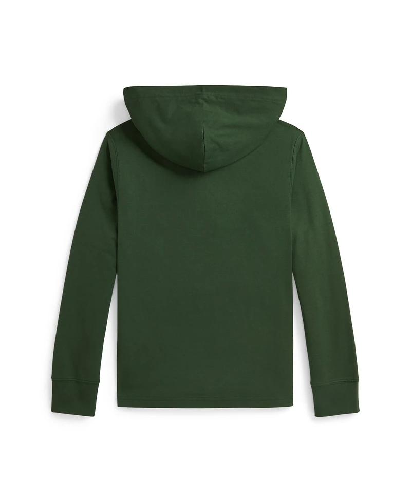 Polo Ralph Lauren Boys 8-20 Hooded Long Sleeve Rugby Sweatshirt
