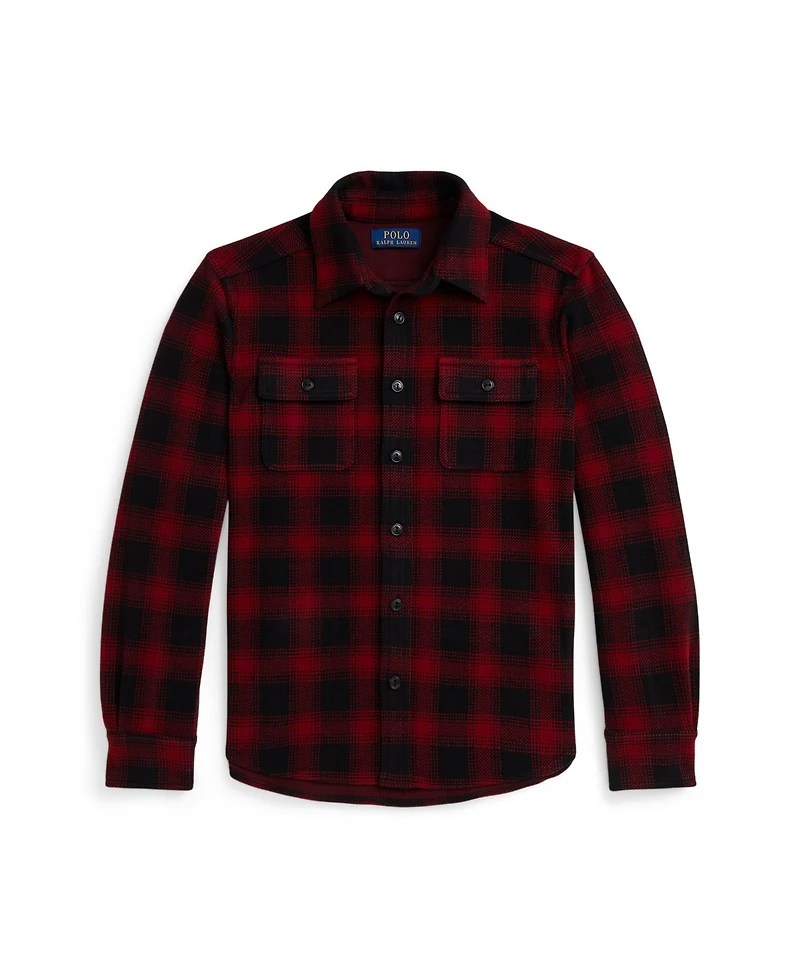 Polo Ralph Lauren Boys 8-20 Flannel Long Sleeve Shirt Jacket