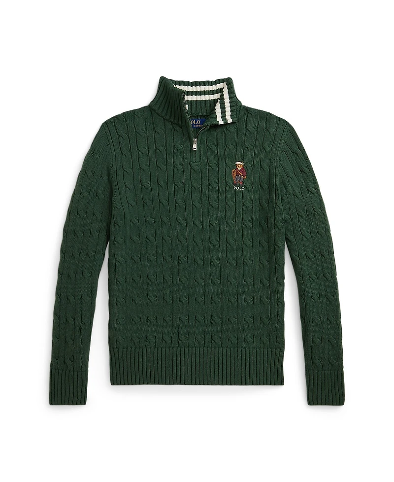 Polo Ralph Lauren Boys 8-20 Cable-Knit Cotton Sweater