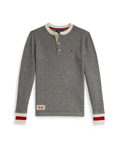 Polo Ralph Lauren Boys 8-20 Long Sleeves Henley T-Shirt