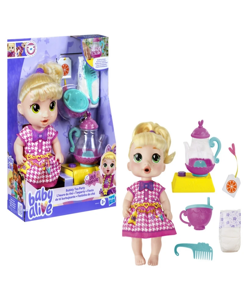 Baby Alive Bubbly Tea Party LaLa GooGoo Doll Set