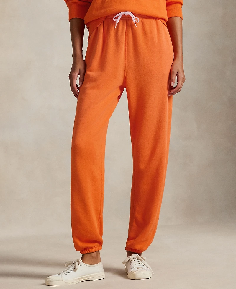 Polo Ralph Lauren Women's Lightweight Fleece Drawstring Sweatpants