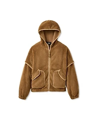 Ugg Women's Mariella Fluff Stand Collar Zip Hoodie