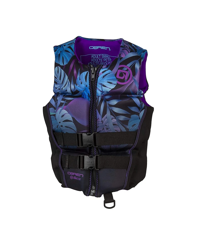 O'Brien Watersports Ladies Flex V-Back Lightweight Safety Life Jacket, Medium