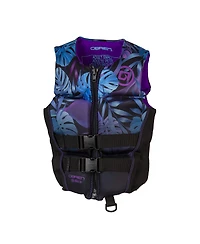 O'Brien Watersports Ladies Flex V-Back Lightweight Safety Life Jacket, Medium