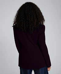 Kenneth Cole Women's Slim-fit Peak Lapel Blazer