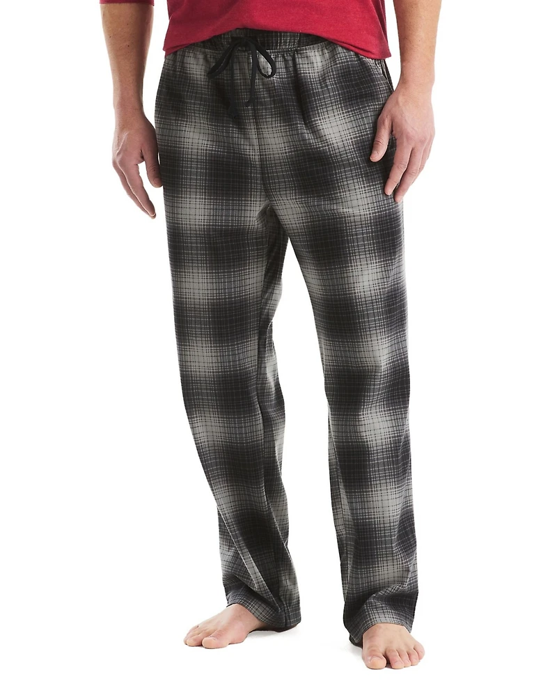 Nautica Men's Fleece Plaid Pajama Pants