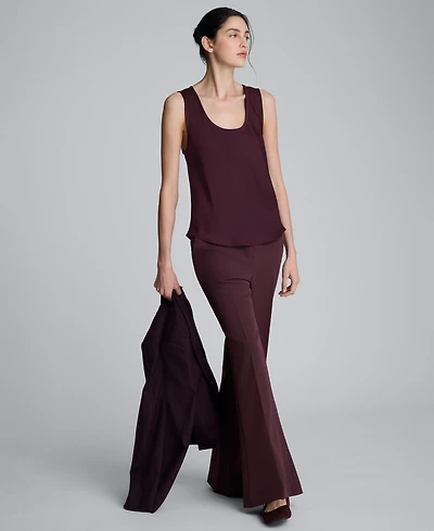 Kenneth Cole Women's Wide Leg Flare Pants