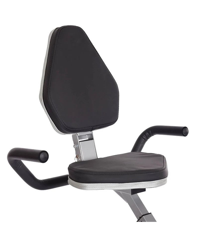 Stamina Products Recumbent Indoor Cardio Exercise Bike with Upper Body Exerciser