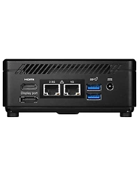 Msi Cubi 5 12M-015BUS Mini Barebone Desktop Computer, Intel Core i5-1235U 1.3GHz, Ram, Storage and Os Not Included, Black