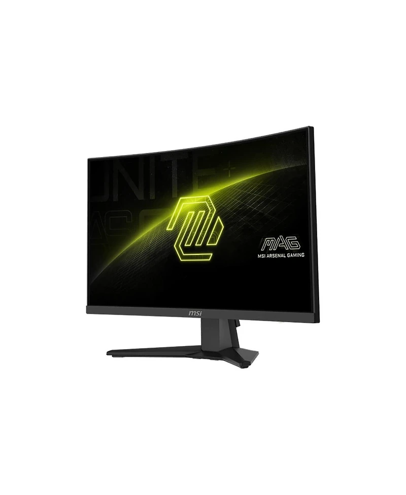 Msi Mag 244C 23.6" 16:9 Full Hd 180Hz Curved Va Led Hdr Gaming Monitor, Metallic Black