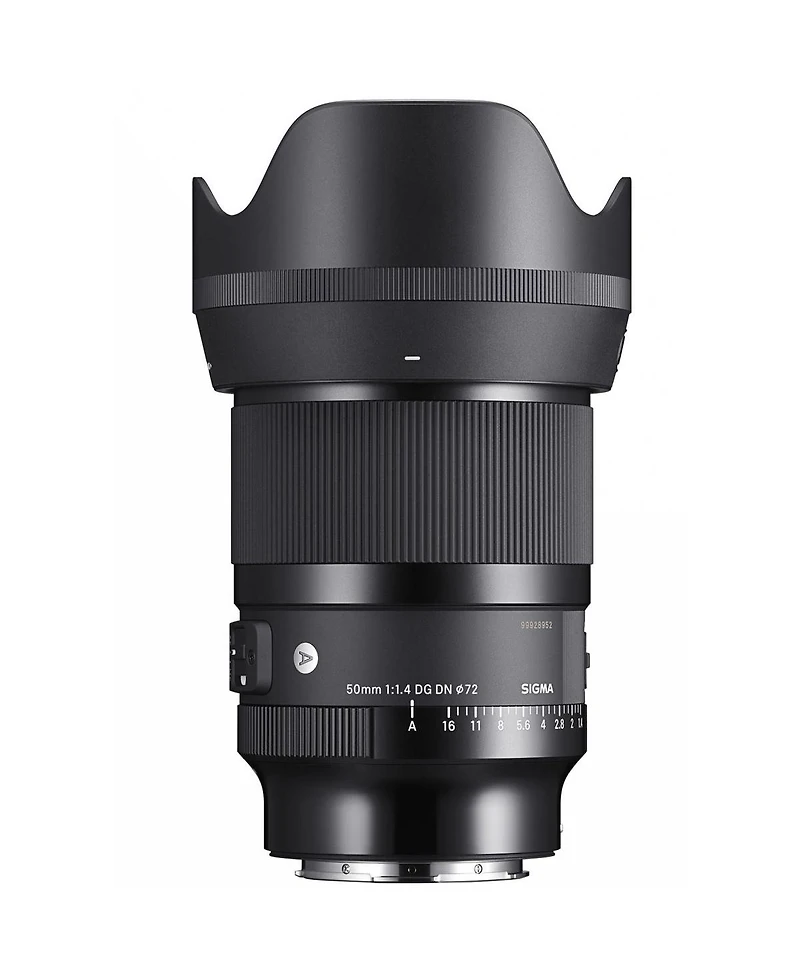 Sigma 50mm f/1.4 Dg Dn Art Lens for L Mount, Bundle with Hoya 77mm Uv and Cpl Filters