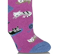 Heat Holders Women's Lite Fauna Dogs Crew Socks