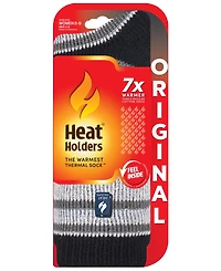 Heat Holders Women's Yasmine Multi Stripe Crew Socks