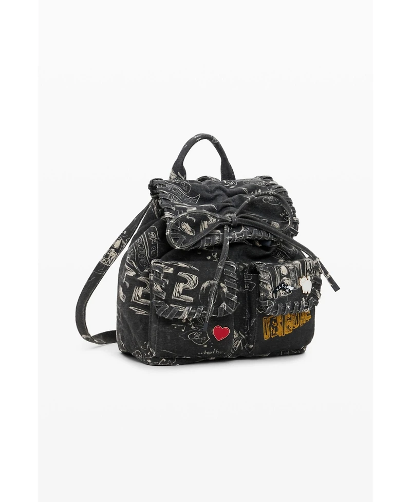 Desigual Women's Small backpack with pockets