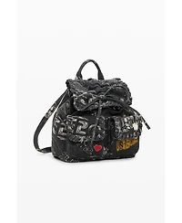 Desigual Women's Small backpack with pockets