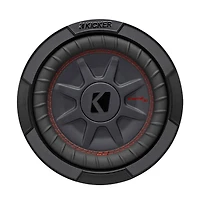 8" CompRT Series Shallow-Mount Dual Voice Coil All-Weather Subwoofer