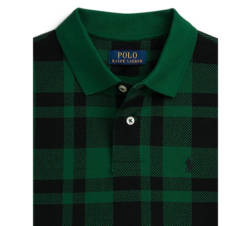 Polo Ralph Lauren Boys 8-20 Plaid Short Sleeves T-Shirt