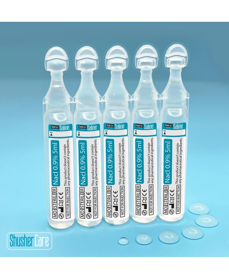Baby Shusher Shusher Care Saline Ampoules - 20Ct
