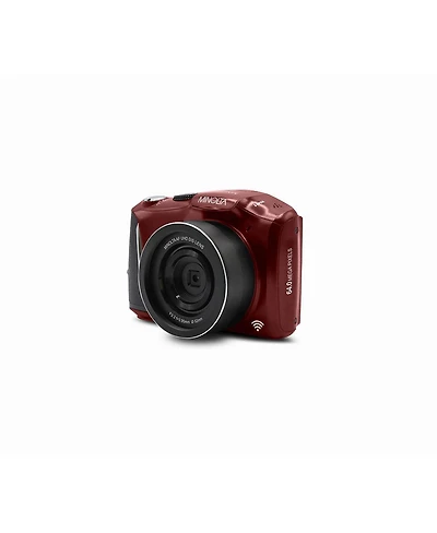 Minolta Minolta MND55 64 Mp Af 4K Ultra Hd Digital Camera with WiFi, Red