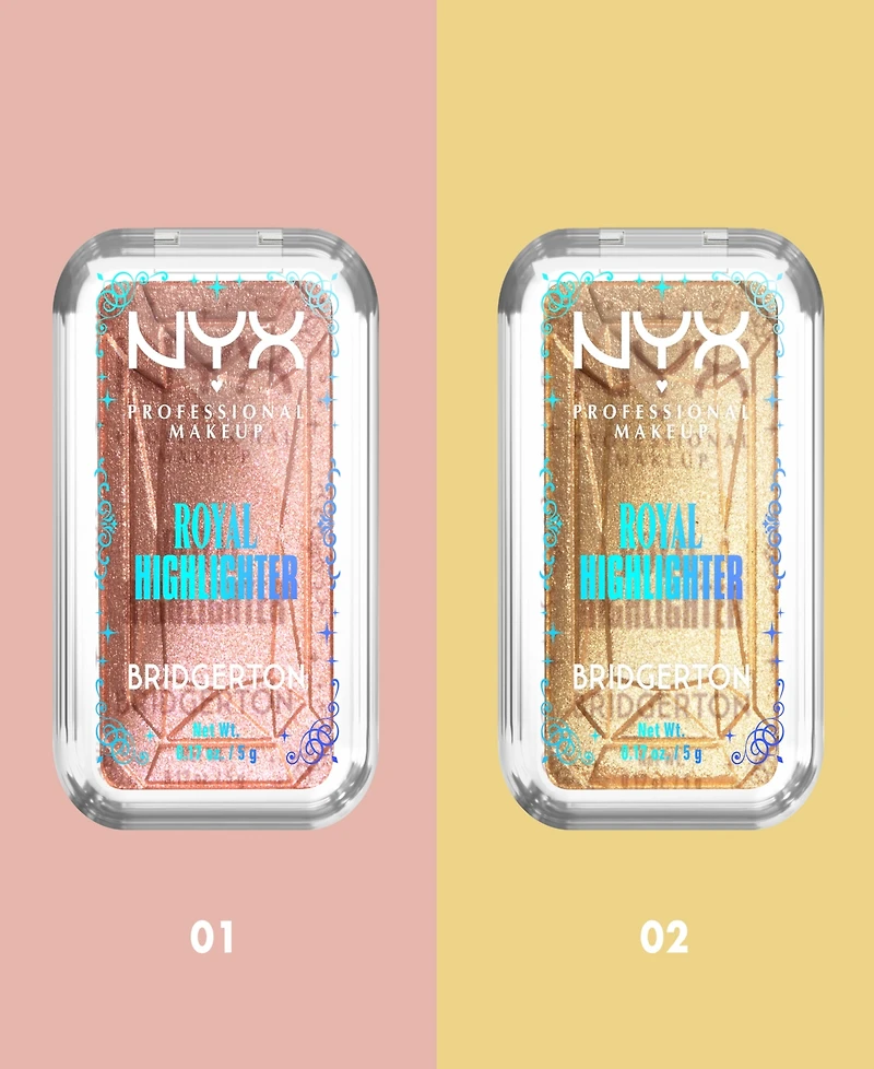 Nyx Professional Makeup Buttermelt Bridgerton Royal Highlighter, 0.17 oz.