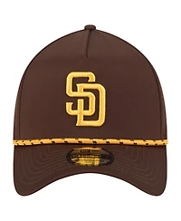 New Era Men's Brown San Diego Padres 39THIRTY A-Frame Perforated Flex Hat
