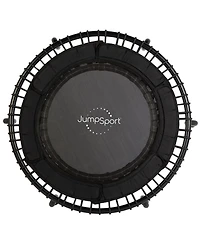 JumpSport 250 Workout Rebounder for Adults, 39" Mini Fitness Trampoline, Black