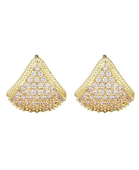 Adornia Silver Cz Purse Earrings