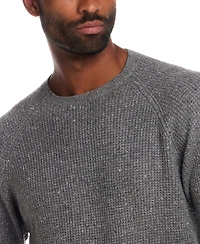 Weatherproof Vintage Men's Waffle Donegal Crewneck Sweater