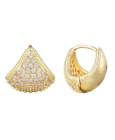 Adornia Silver Cz Purse Earrings