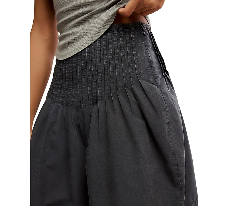 Free People Women's Peyton Pintuck Midi skirt