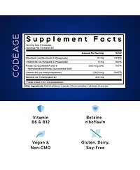 Codeage Methylfolate B Complex Supplements